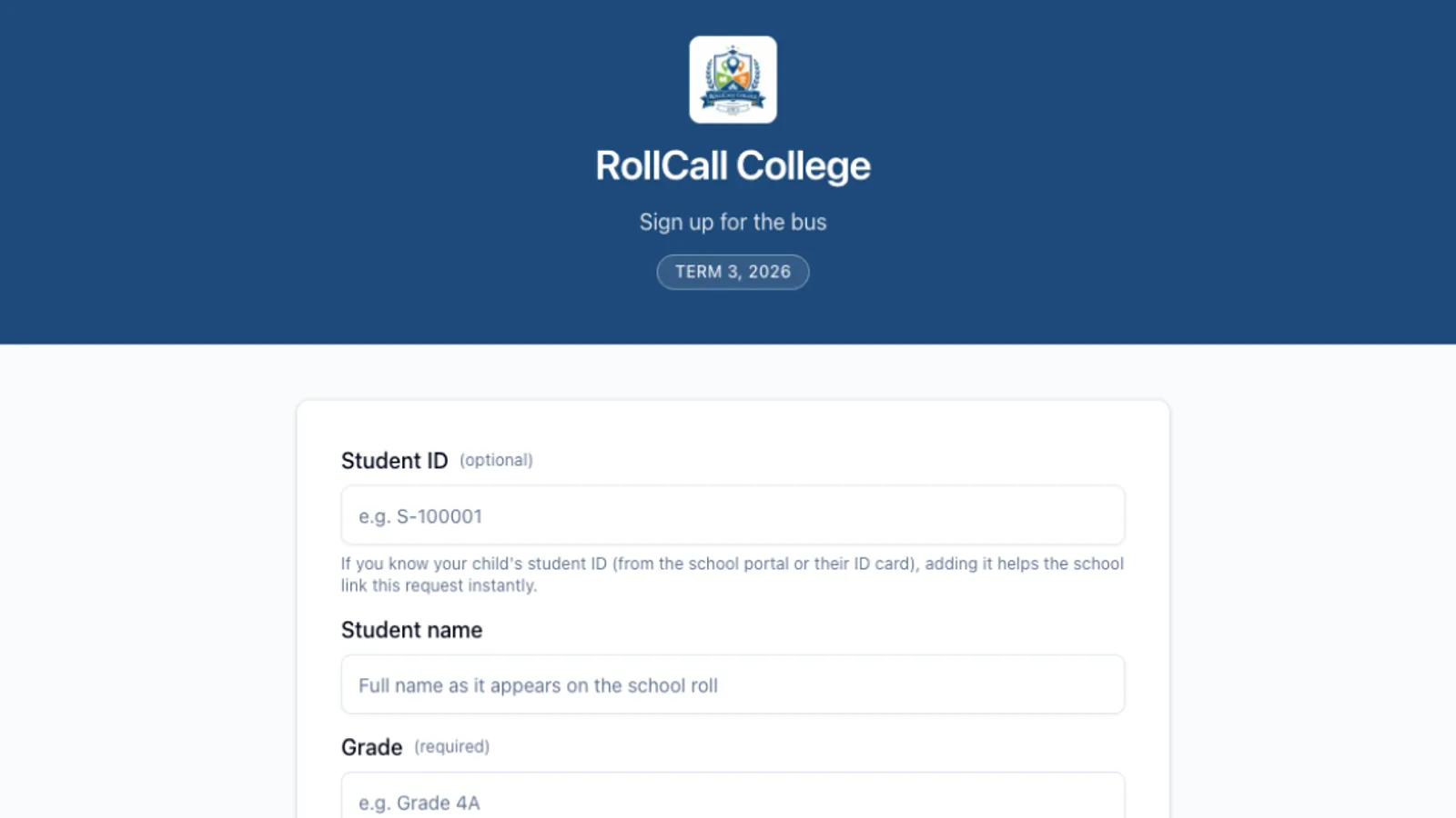 One Student. One Workflow. One System.
