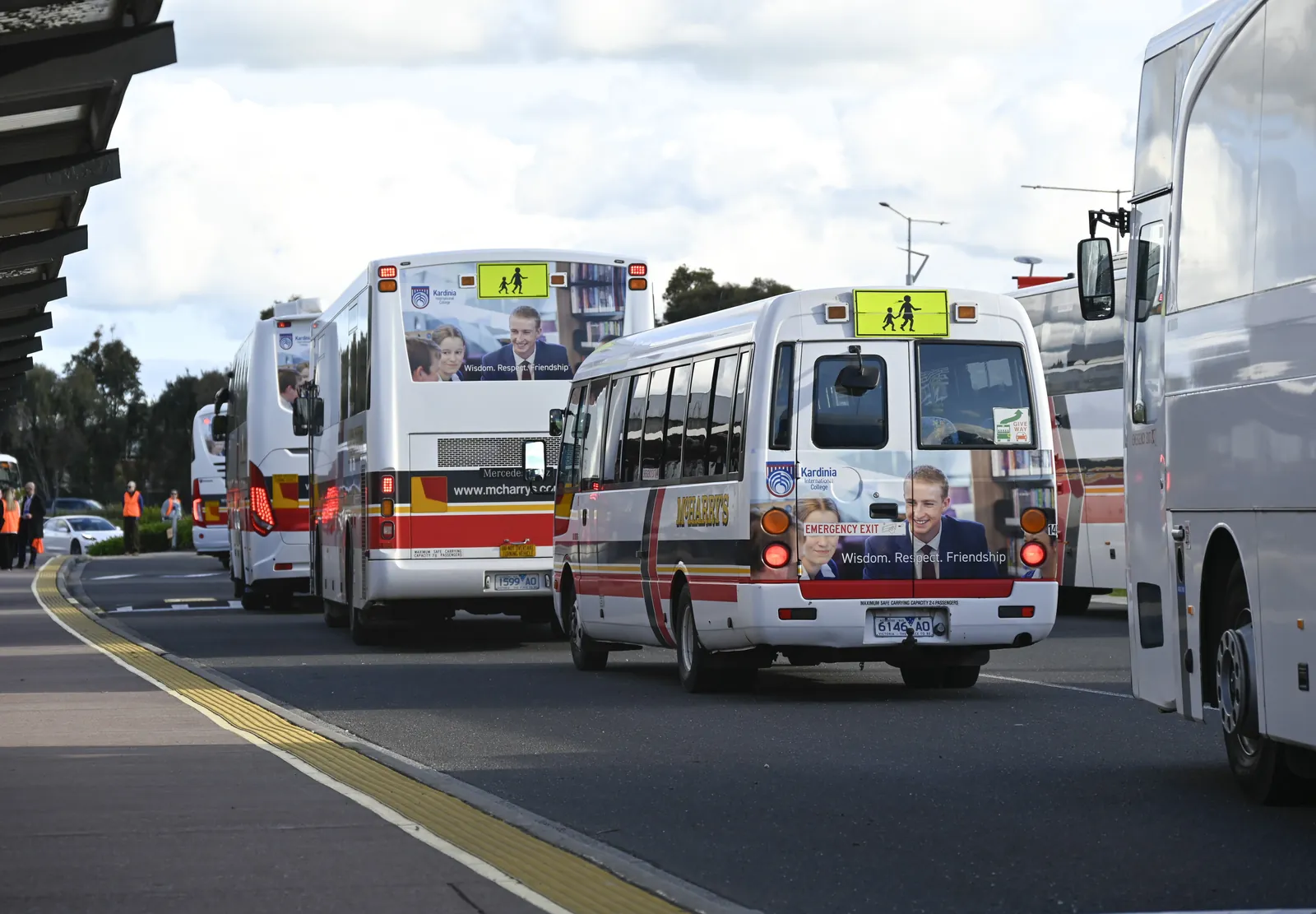 Kardinia International College school buses