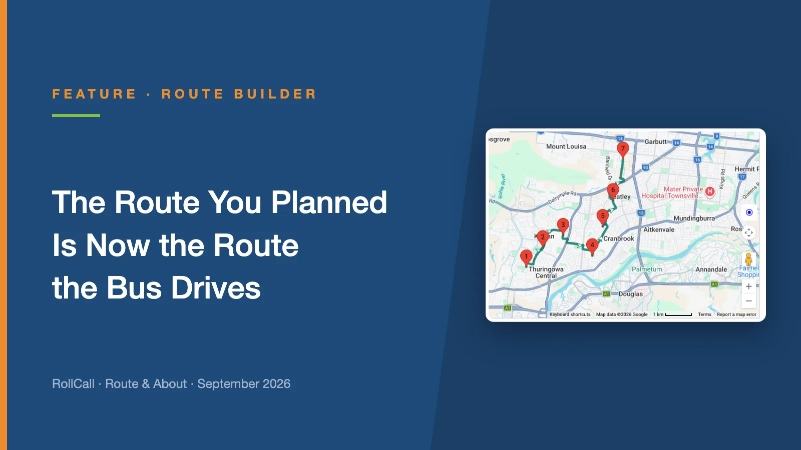 The Route You Planned Is Now the Route the Bus Drives