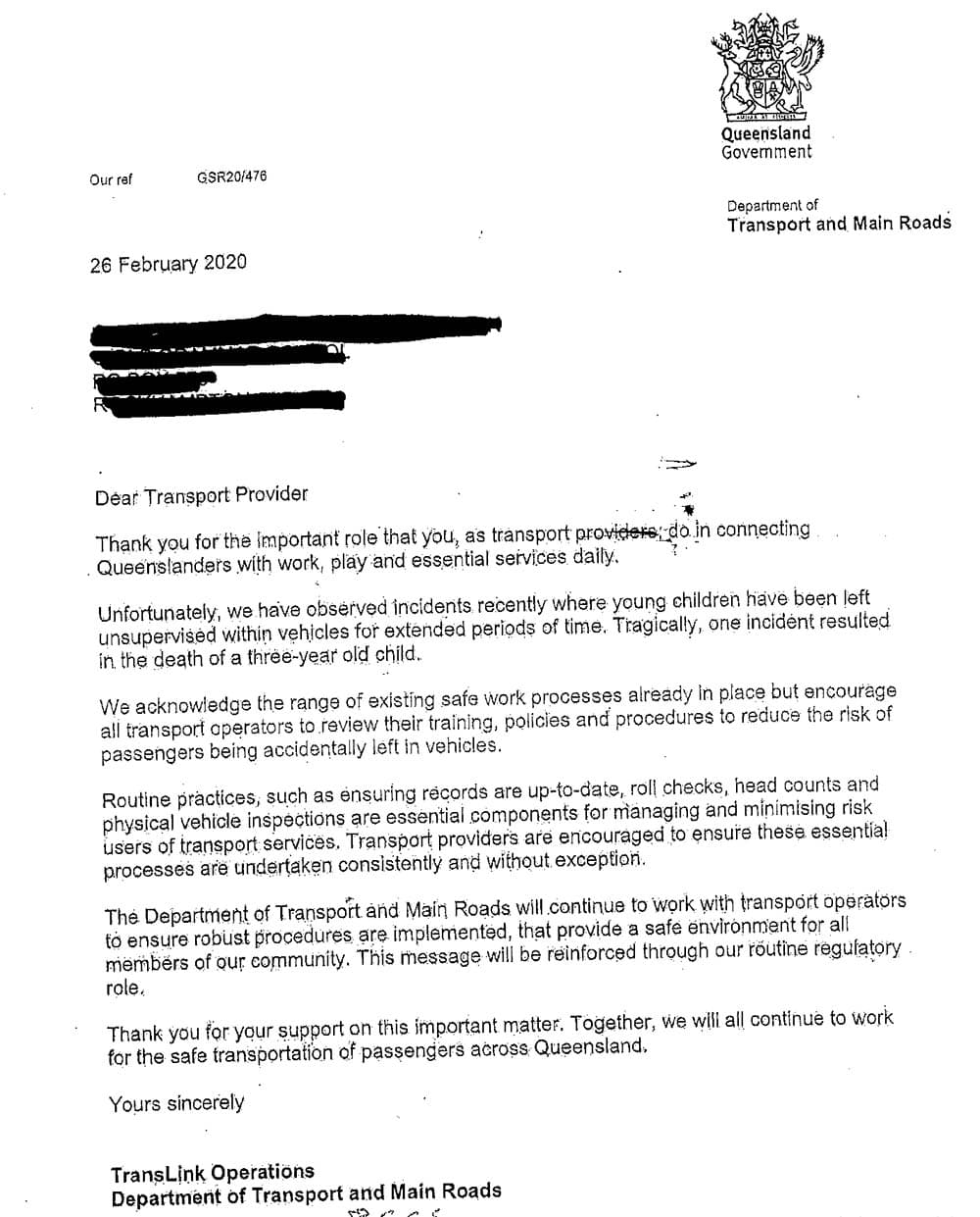 Queensland takes the lead in student safety on buses