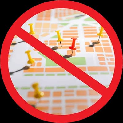 A RollCall Smart Route efficiency view comparing planned routes against time and distance